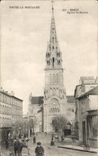 CPA Brest Eglise St Martin 