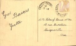 CPA Brest Le Monument American Et La Rade 