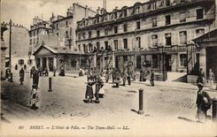 CPA Brest L Hotel de Ville 