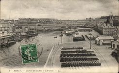CPA Brest Le Port De Guerre et L Arsenal 