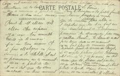 CPA Brest Avenue Amiral Reveillere 