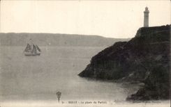 CPA Brest Le Phare du Portzic 