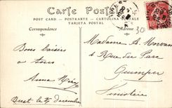 CPA Port Militaire De Brest Le Pont Natioanal Vue Prise De L Avant Port Bateau