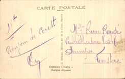 CPA Brest Croiseur Tourville Et ravitaillement d un contre torpilleur par un vapeur petrolier Bateaux