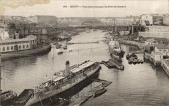 CPA Brest Vue Panoramique Du Port De Guerre Bateaux