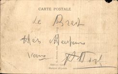 CPA Brest Photo Maquette de La Nouvelle Gare 