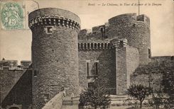 CPA Brest Le Chateau La Tour D Azenor et le Donjon 