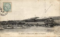 CPA Brest La Defense Mobile Bassin des torpilleurs Bateaux 