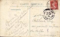 VINTAGE POSTCARD Daydream Brittany Folklore Costume