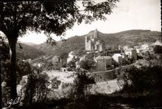 VINTAGE POSTCARD Stopping Dam D Auvergne
