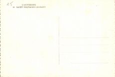 VINTAGE POSTCARD Stopping Dam D Auvergne