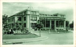 CPA Vichy Le Nouvel Hotel Des Postes Azeina architecte