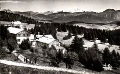 CPA Plateau Du Revard La Chaine des Alpes et Le Mont Blanc 
