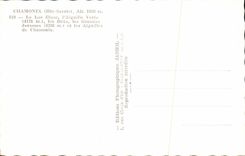 CPA Chamonix Le LaC Blanc l Aiguille Verte 