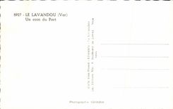 CPSM Le Lavandou Un Coin Du Port 