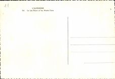 CPSM L Auvergne the Lake Pavin and the Mounts Gilds