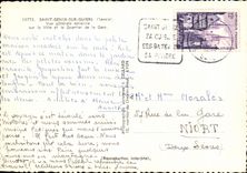 Holy CPSM Genix On Guiers View air on the City and district of the station