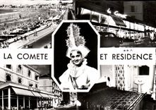 CPSM Sands D Olonne the Port Towards the Center of Tide