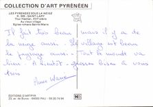 CPM Saint Lary Tour Hachan Eglise romane Sainte Marie