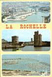 POSTAL MODERNA opinion L de La Rochelle incorporada del puerto