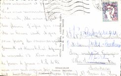 MODERN CARD Phare Ile de Re of the whales Folklore Case Lines Ass salt water Marshes