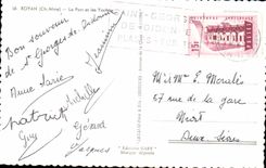 CPSM Royan el puerto y los barcos de los yates