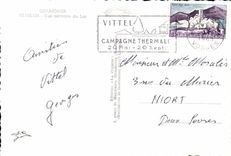 CPSM Gerardmer View of the Lake