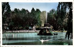 CPSM Montelimar the Jet D water of the Big lake