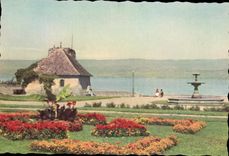 CPSM Thonon the Garden and the postern