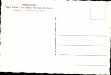 CPSM Thonon the Castle of the Dukes of Savoy