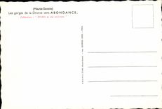 CPSM Falls of Dranse Towards Abundance