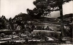 CPSM Pramousquier La Plage et le Cap Negre