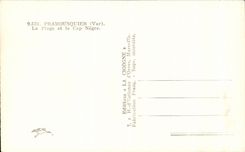 CPSM Pramousquier La Plage et le Cap Negre