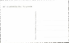 CPSM Le Lavandou Vue Generale