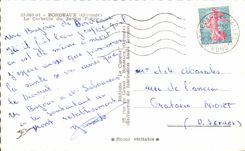 CPSM Bordeaux the Basket of the Public garden