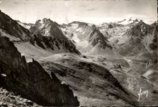 CPA Route du Tourmalet Massif du Marbore et le Mont Perdu