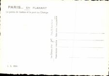 CPSM Paris the Palate Justice and the Bridge with the Exchange