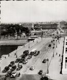 CPSM Paris Pont et Place de La Concorde et Butte Montmartre