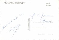 CPSM Le Pont D Espagne Le Pont sur le Gouffre