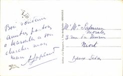 VINTAGE POSTCARD Grenoble L Isere and Quays