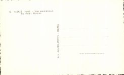 Opinion panoramica de Morez de la POSTAL de la VENDIMIA en la parte inferior de Morbier