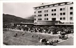 CPSM Megeve Hotel the Residence its swimming pool