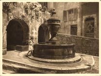 Holy CPSM Paul in Vence Fountain Publicity Horman Toxone Principle Antitoxic Of the Liver