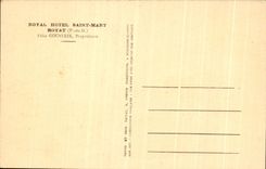 Royal CPSM Holy Hotel Mart Royat Felix Cousteix