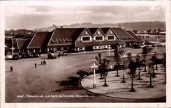 CPA Trouville La Gare de Trouville Deauville