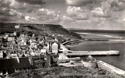 CPSM Port en Bessin La Tour Vauban et Vue d ensemble