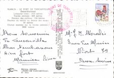 CPSM the Bridge De Tancarville