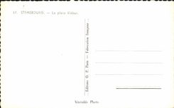 CPSM Strasbourg the Place kleber