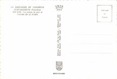 MODERN CARD Brittany Manech Port the Beach the Port and L entered of the river