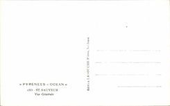 CPSM the Pyrenees St Saver View